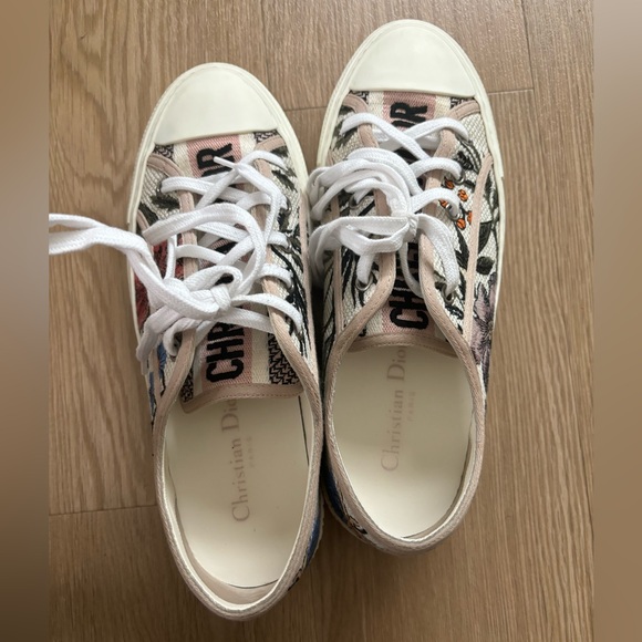 Walk ‘n’ Dior tweed tweed trainers - Picture 4 of 10